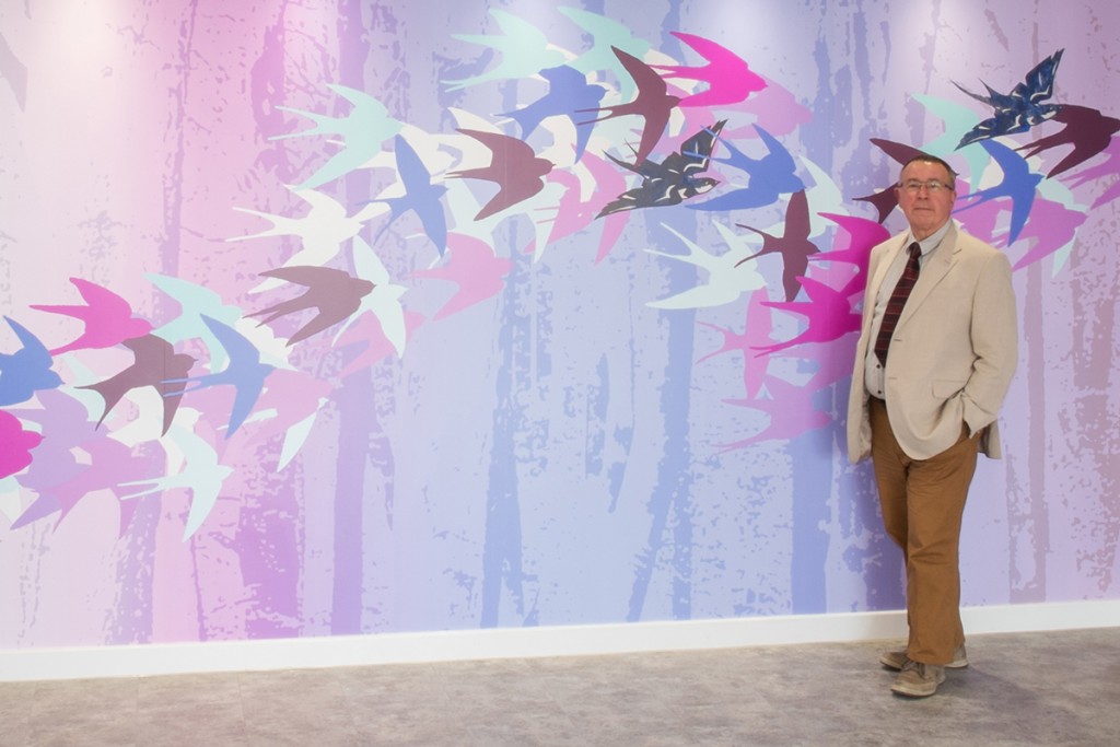 Swallow Wall At The Curve, Prestwich with Gerry Halpin
