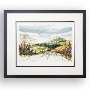 'Moorland: Georges Lane'. Limited edition print.