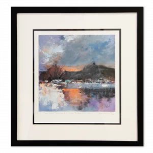 'Moorland: Morning Light Across the Water'. Limited edition of 30 prints.