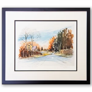 'Great House Barn, Rivington'. A limited edition print by Gerry Halpin