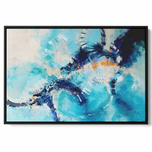 'Shoreline: Swell', a float framed original by Gerry Halpin.