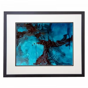 'Submerged l'. An original painting by Gerry Halpin