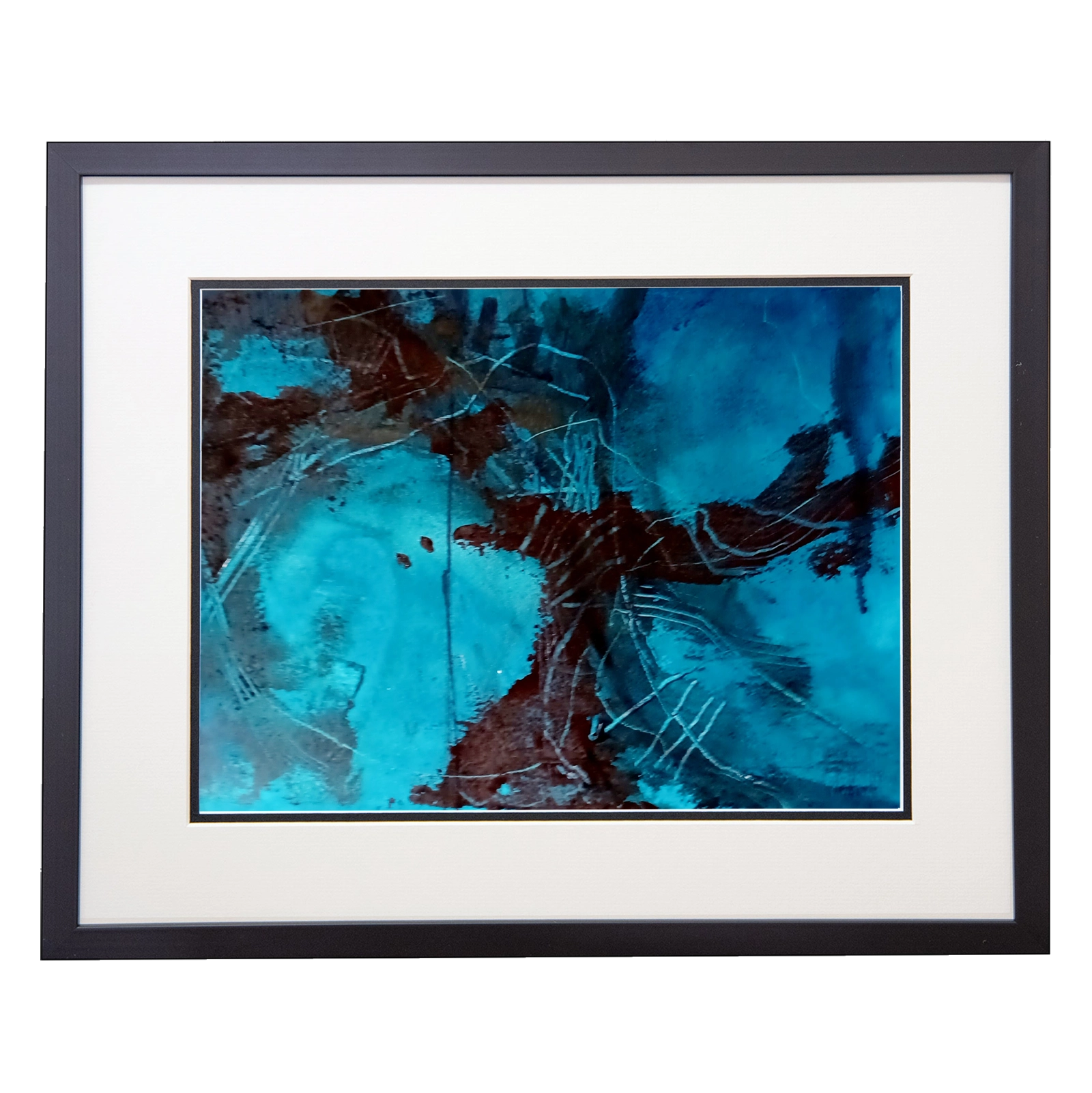 'Submerged l'. An original painting by Gerry Halpin
