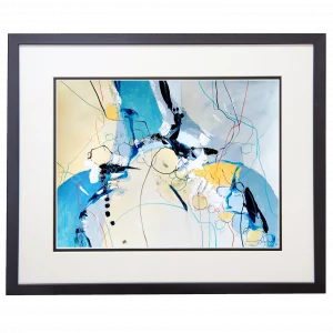 'Shoreline: Cool Morning' An original painting by Gerry Halpin.
