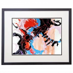 'Oriental Festival'. Original painting by Gerry Halpin.