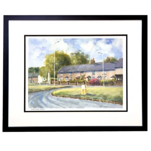 'Scholes Bank, Horwich'. An open edition art print by Gerry Halpin