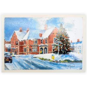 'The Crown: Horwich'. Christmas Card.