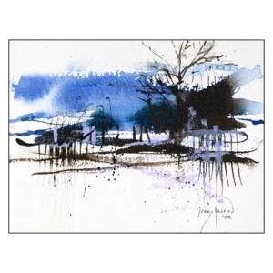 'Cool Blue Sky I'. A fine art card by Gerry Halpin