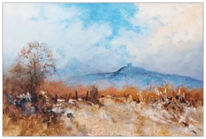 'Moorland, Misty Rivington'. Limited Edition Print.