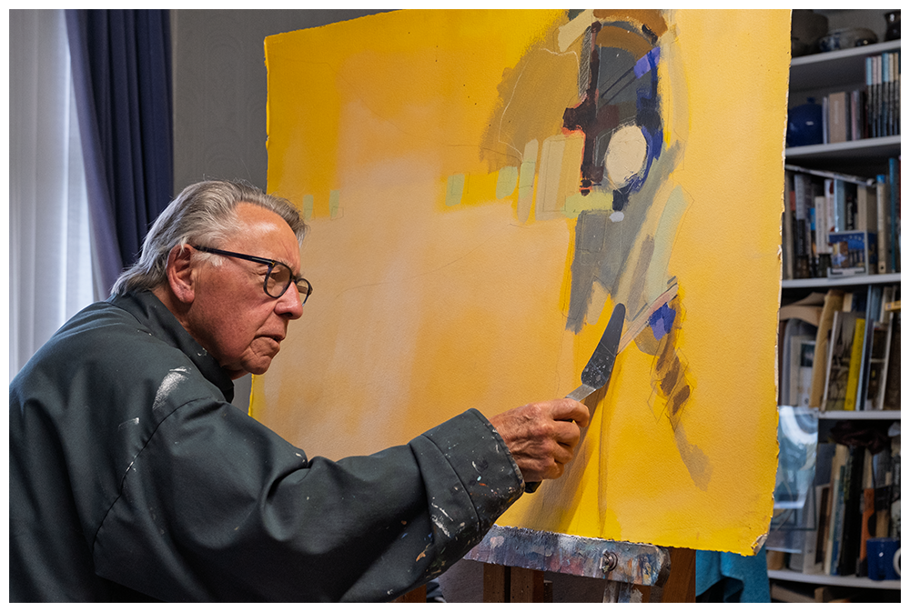 Gerry Halpin in studio.