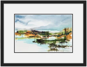 Mounted and Framed