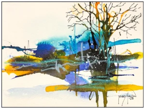 'Moorland: Winter Trees III', Gerry Halpin.