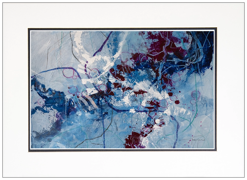 'Coast Cool Shallows', Gerry Halpin. Mounted art print.