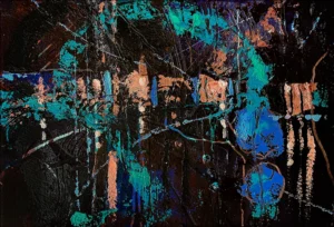 'Night Reflections - Coastal Harbour I'